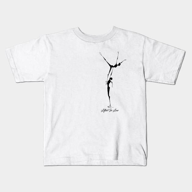 Dance " Lifted in Love " Kids T-Shirt by Glenn & Robert Davis